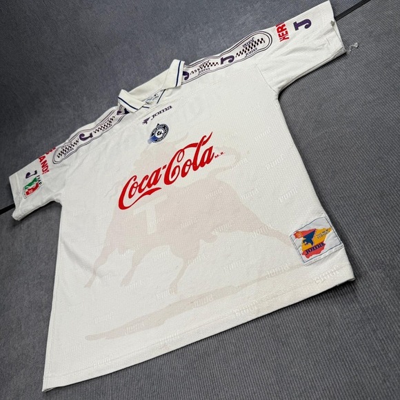 RARE Vintage 1990s Atletico Celaya Joma Soccer Jersey Shorts Set Mexico Size L - Picture 3 of 12